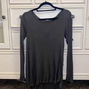 Green long sleeve shirt